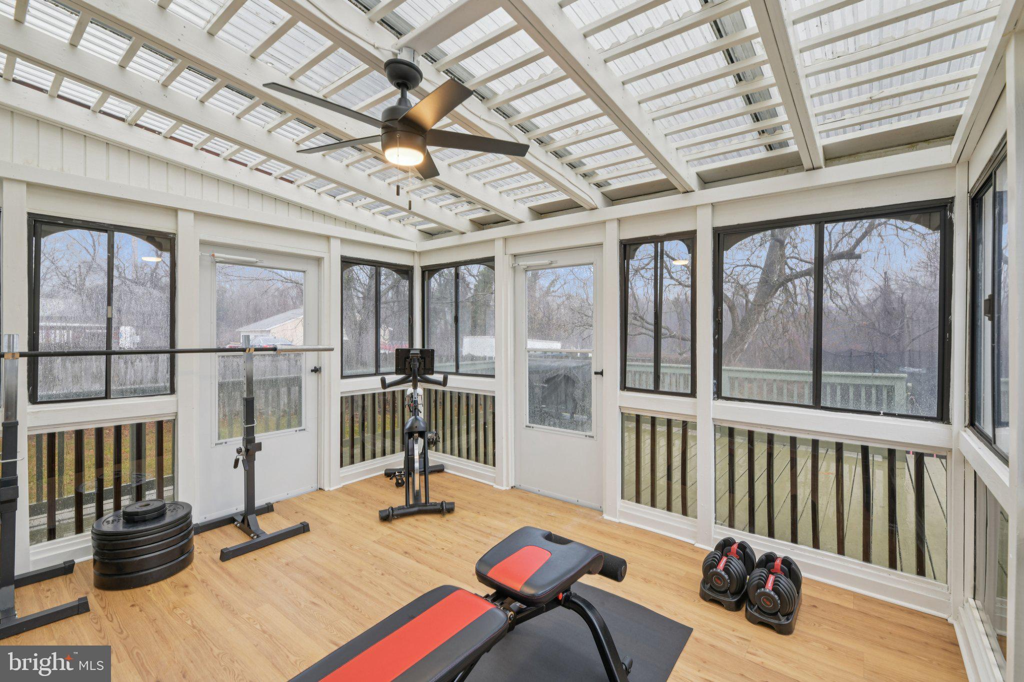 303 Foundry Lane Fort Washington, MD 20744 - Photo 32 of 43 a view of a living room and balcony