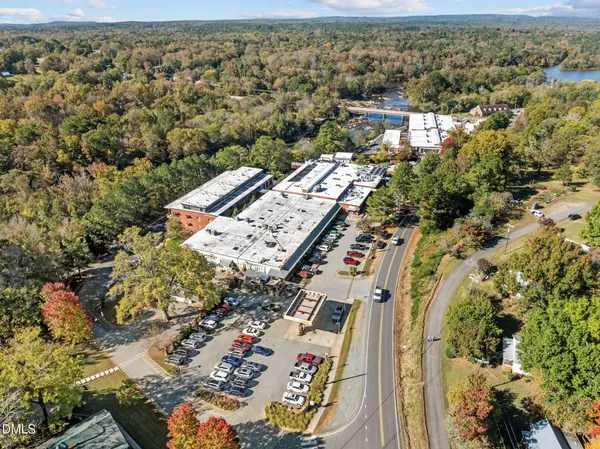 an aerial view of a city with lots of residential buildings