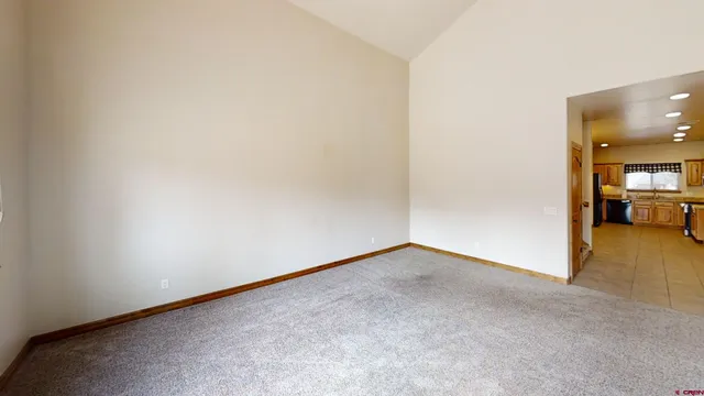 a view of empty room