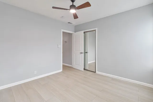 wooden floor in an empty room