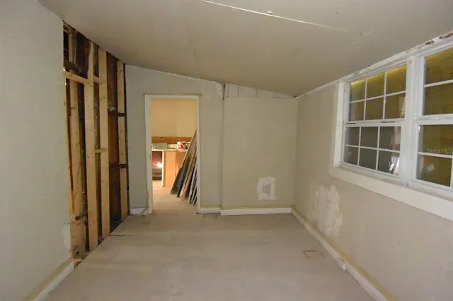 a view of a small space