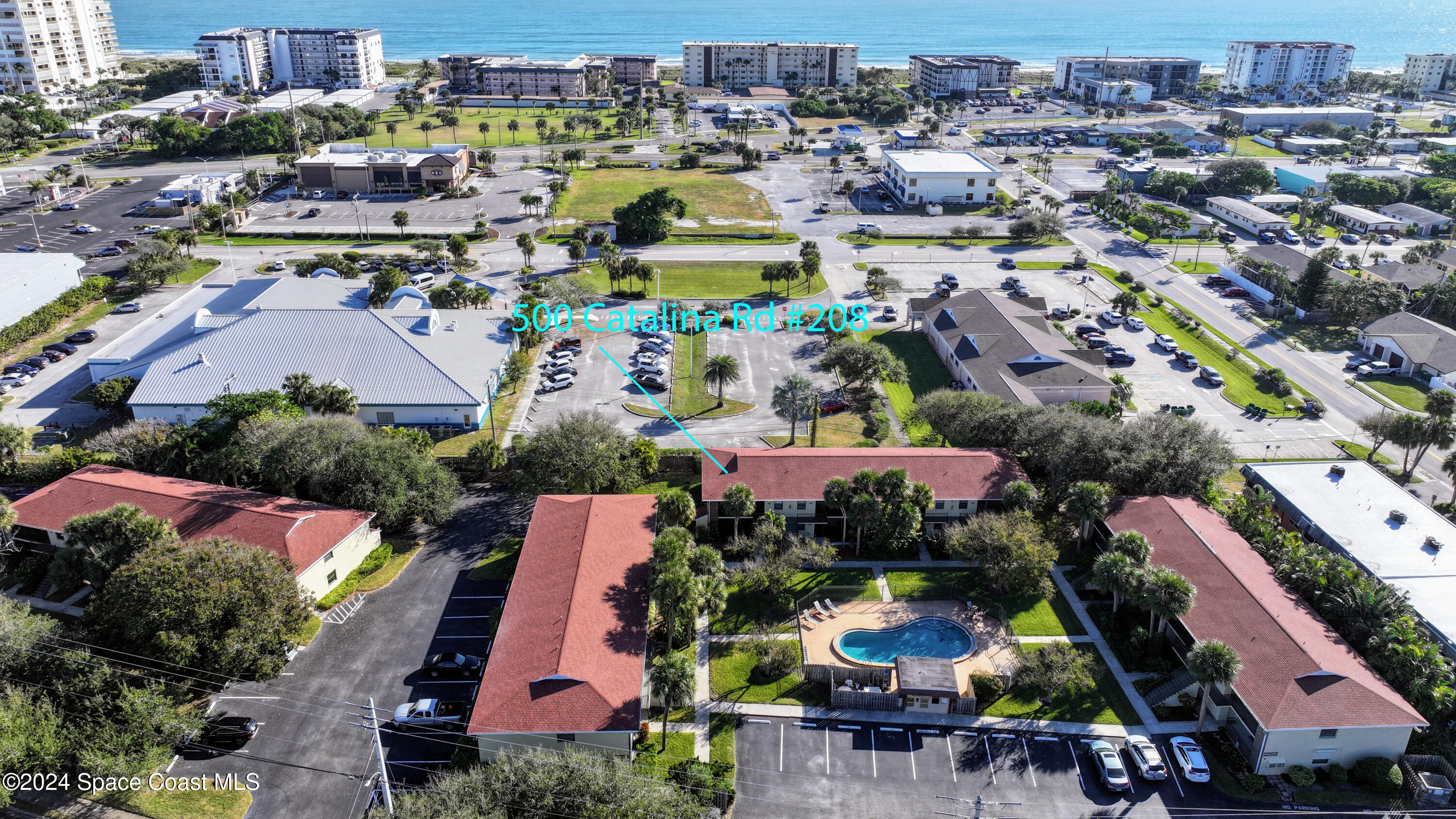 500 Catalina Road, Unit 208 Cocoa Beach, FL 32931 - Photo 1 of 14 Highland House 208
