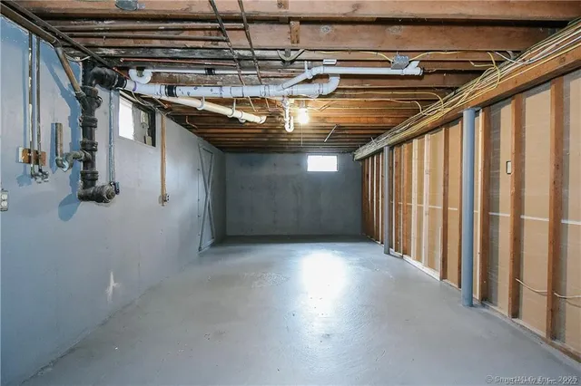 a view of water heater room