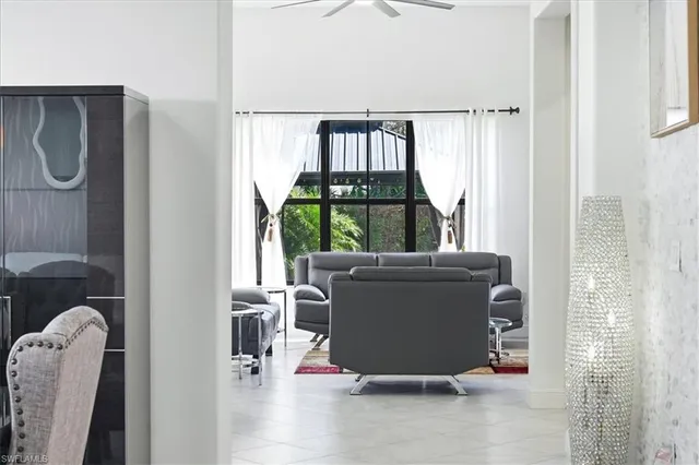 a room with a window and wooden floor