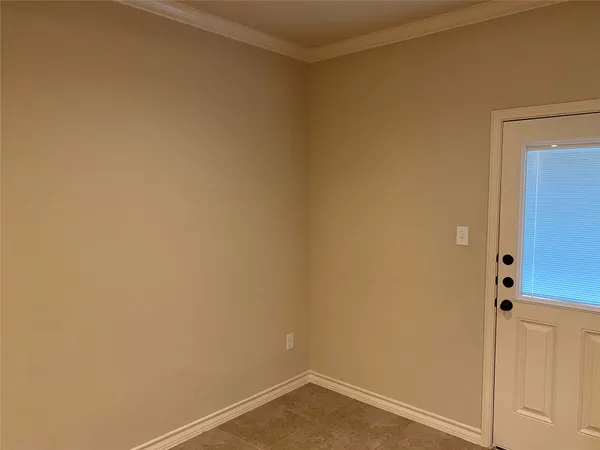 a view of empty room