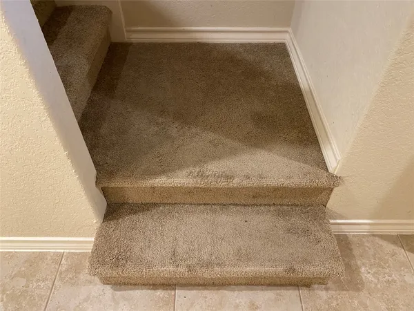 a view of a room with door