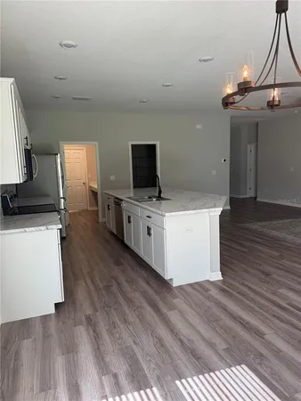 a view of a green yard