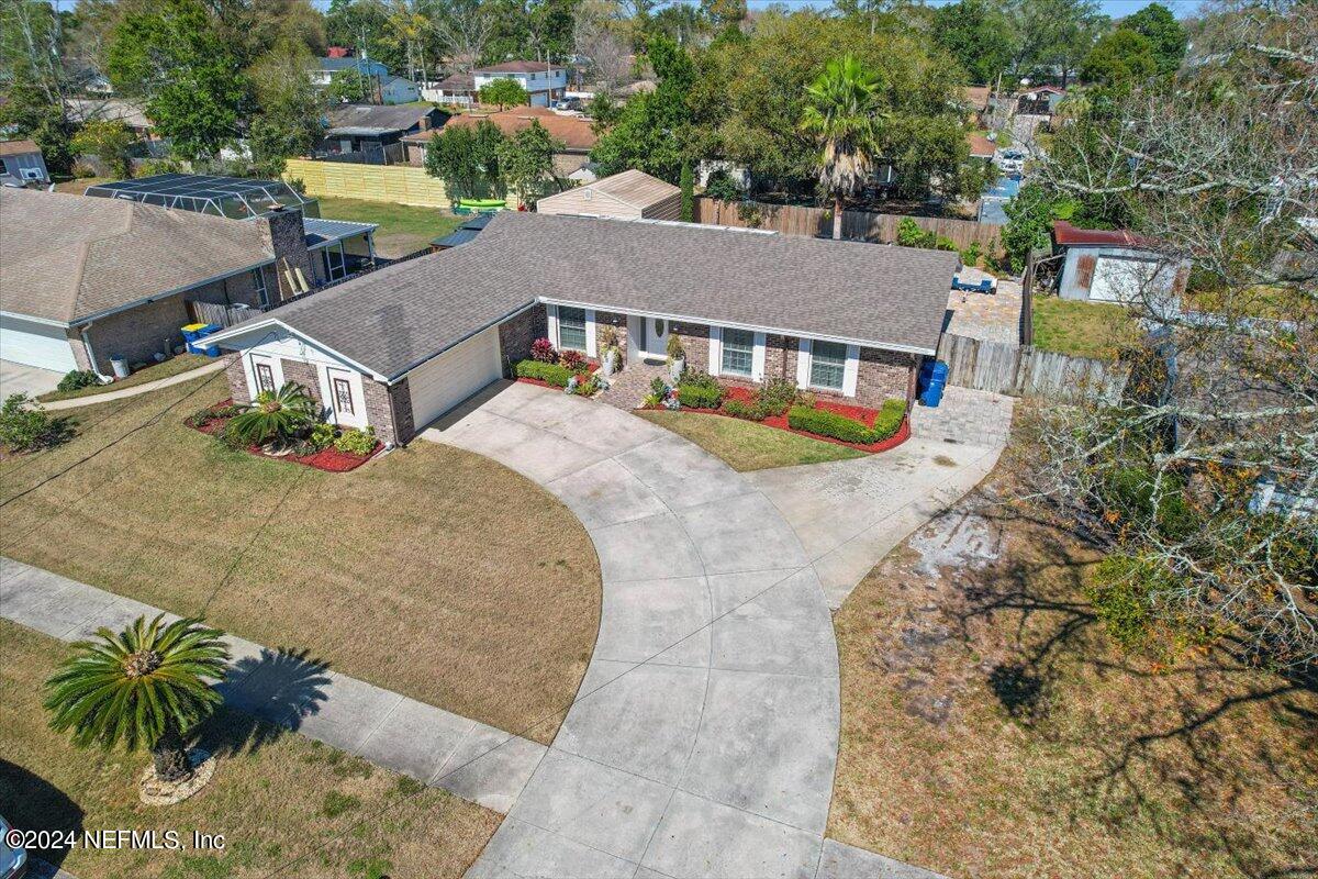 7335 Floral Ridge Drive Jacksonville, FL 32277 - Photo 27 of 31 27-Aerial View