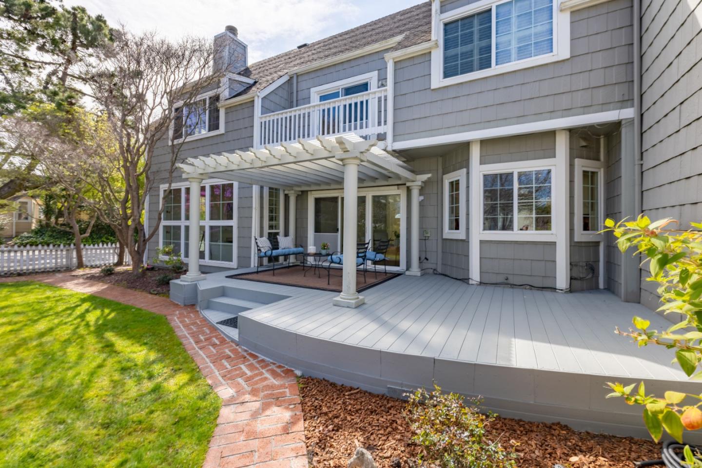 21 Pinehurst Lane Half Moon Bay, CA 94019 - Photo 34 of 43 a view of a house with a patio
