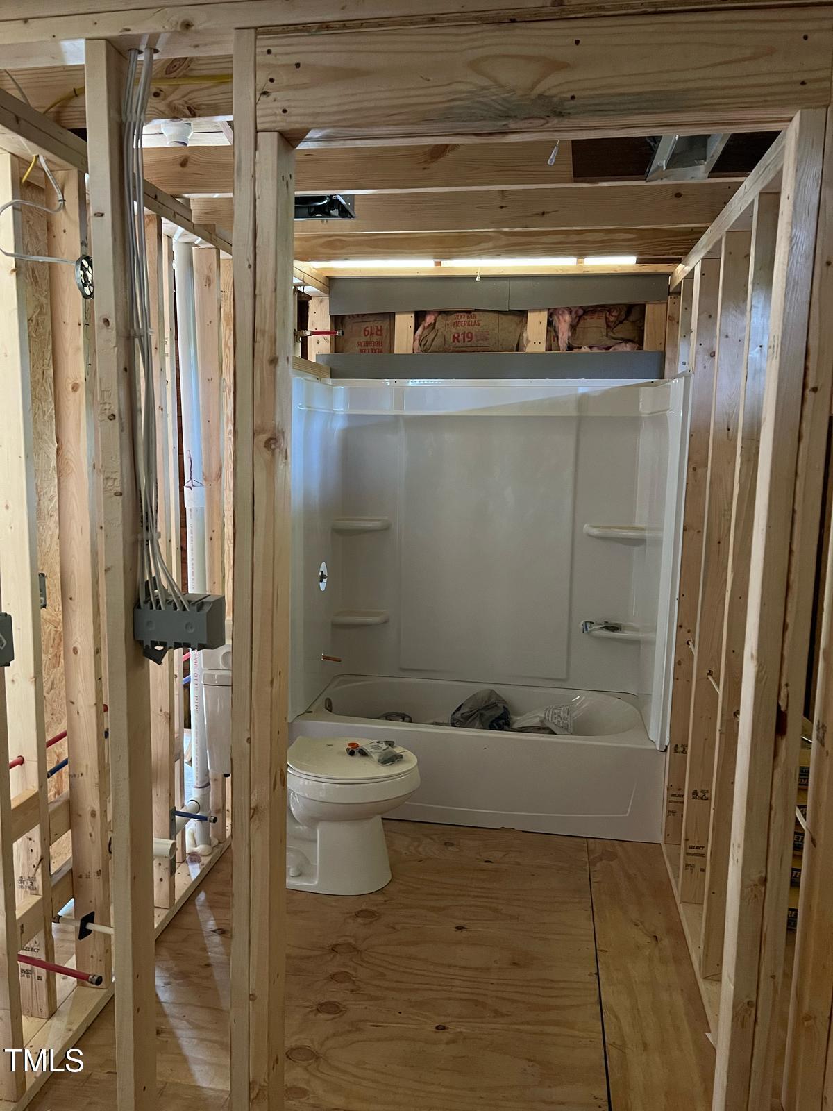 807 Irma Street Southeast Wilson, NC 27893 - Photo 14 of 19 a bathroom with a toilet and a shower