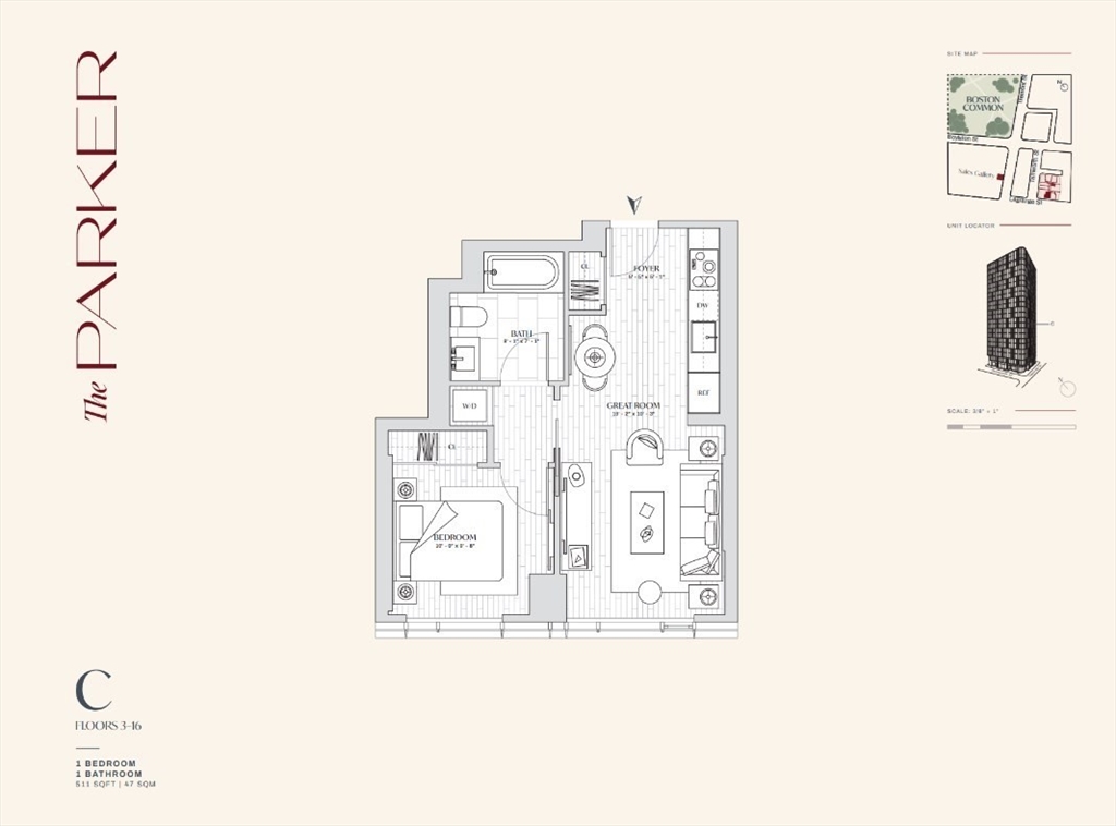 55 Lagrange Street, Unit 1603 Boston, MA 02111 - Photo 7 of 17