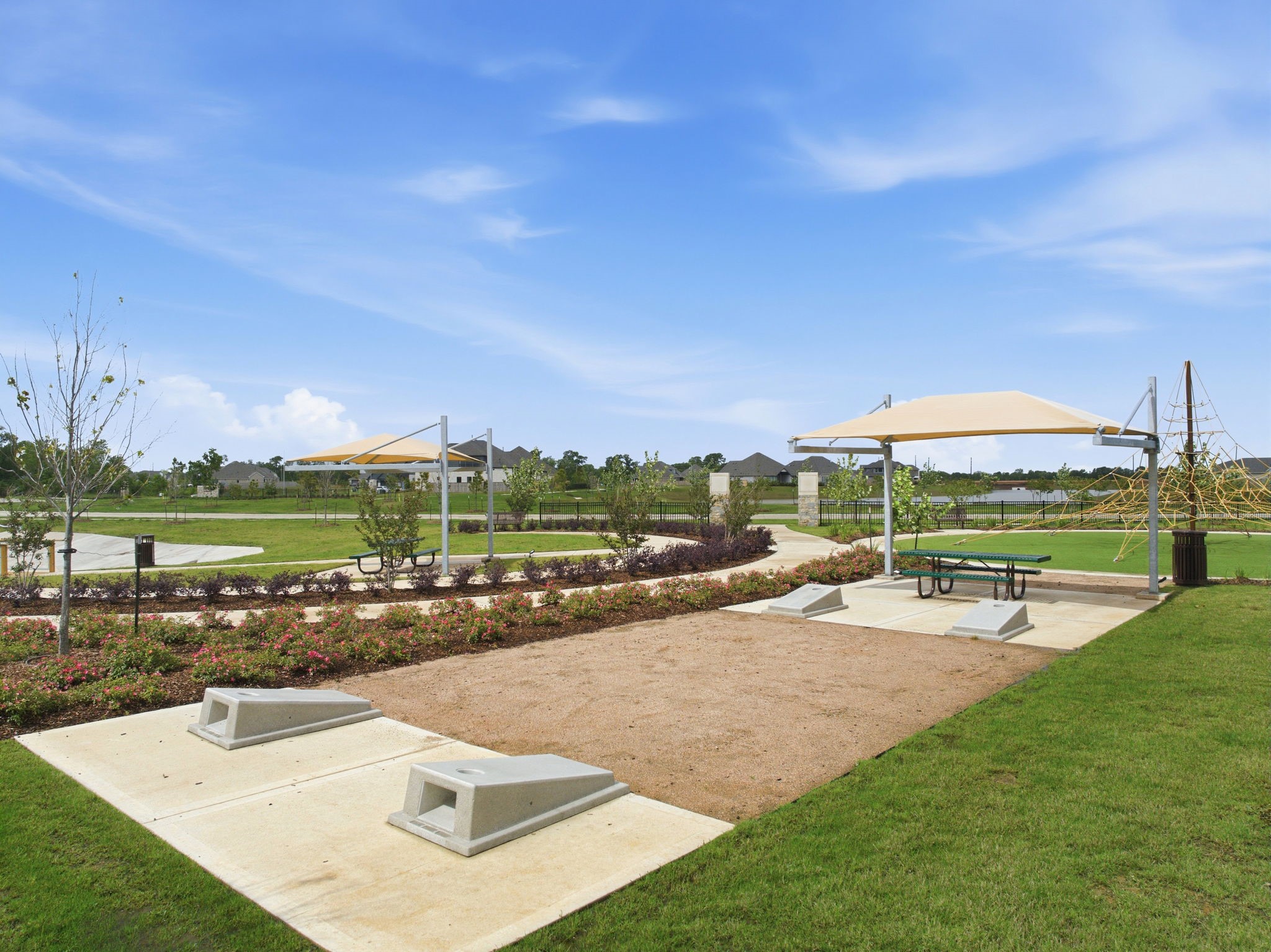 32503 Vly Redstem Way Fulshear, TX 77441 - Photo 5 of 18 a view of a swimming pool and lake view