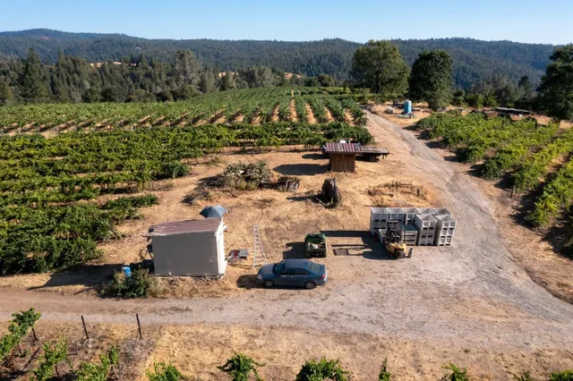 a view of outdoor space with seating area