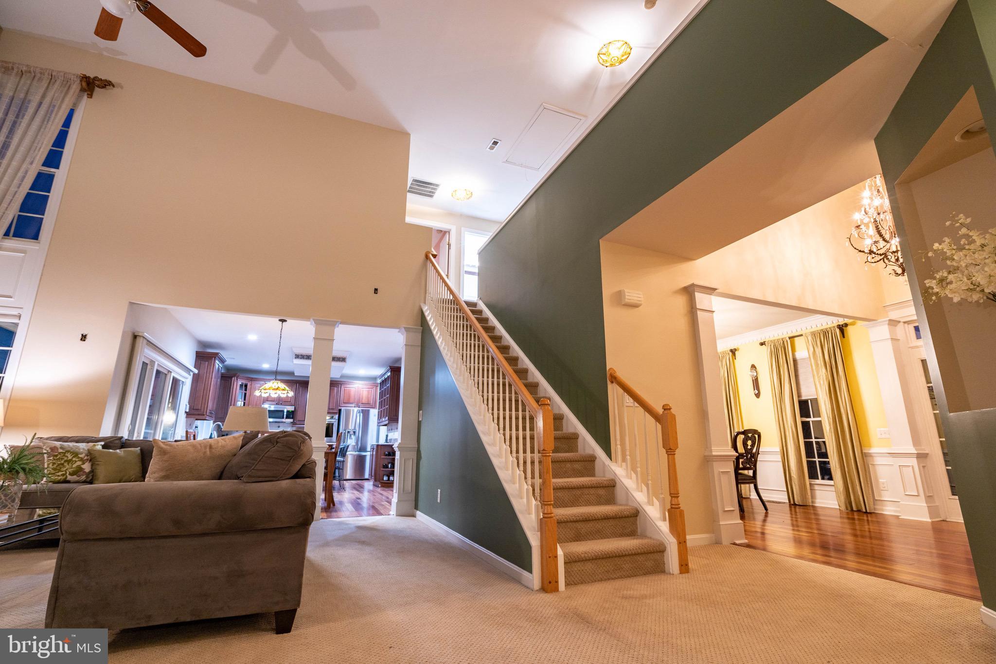 17 Eagleton Farm Road Newtown, PA 18940 - Photo 27 of 85 STAIRWAY FROM LIVING ROOM