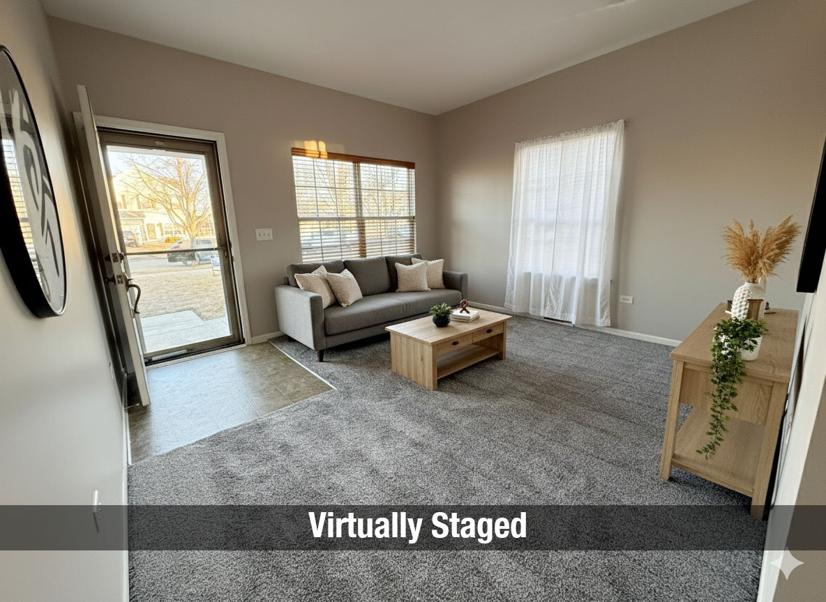 1403 Fabiola Court South Minooka, IL 60447 - Photo 4 of 30 a living room with furniture and a window