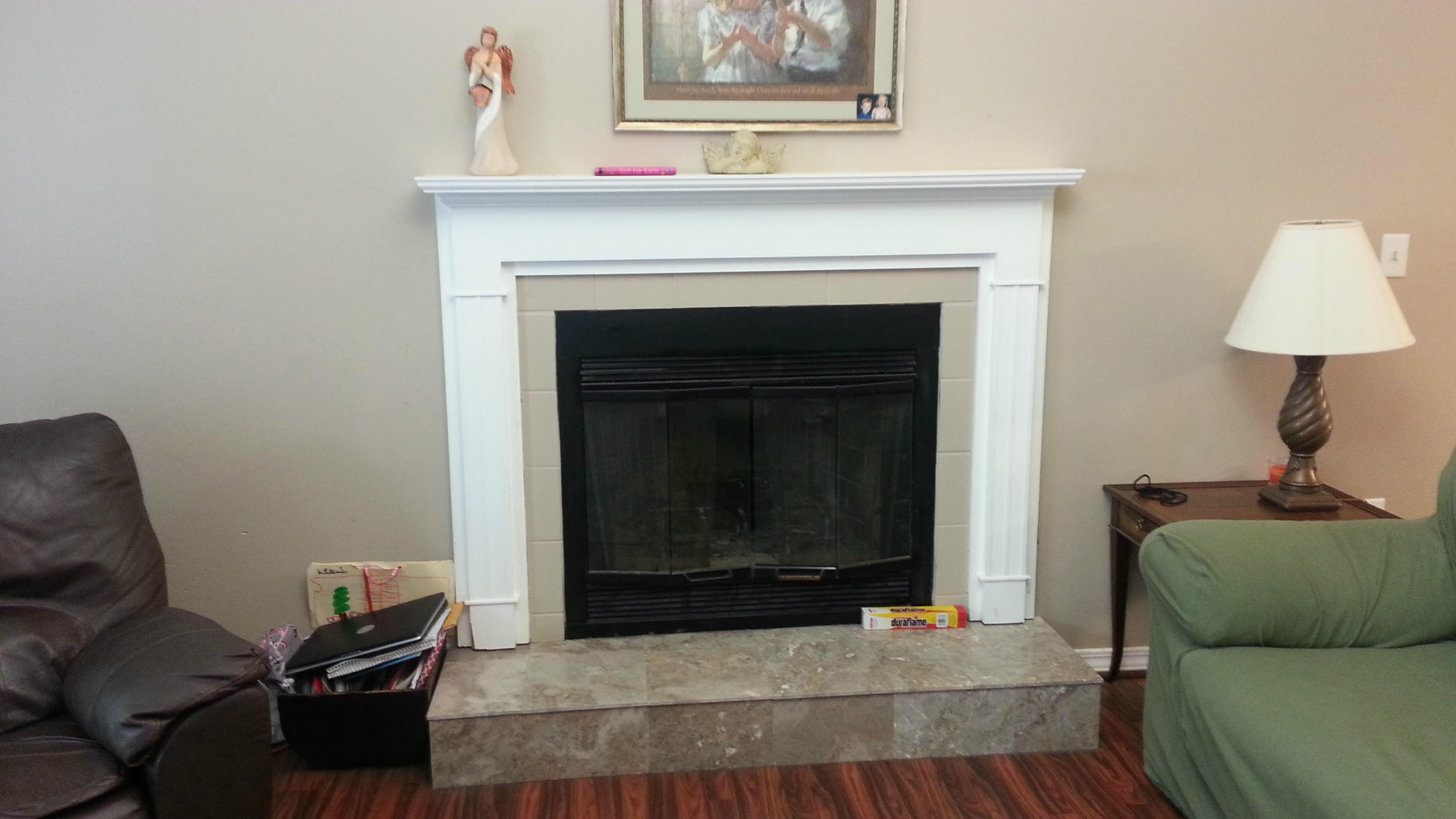 348 John King Road Crestview, FL 32539 - Photo 4 of 19 a living room with furniture and a fireplace