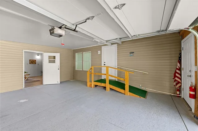 a view of a basketball court