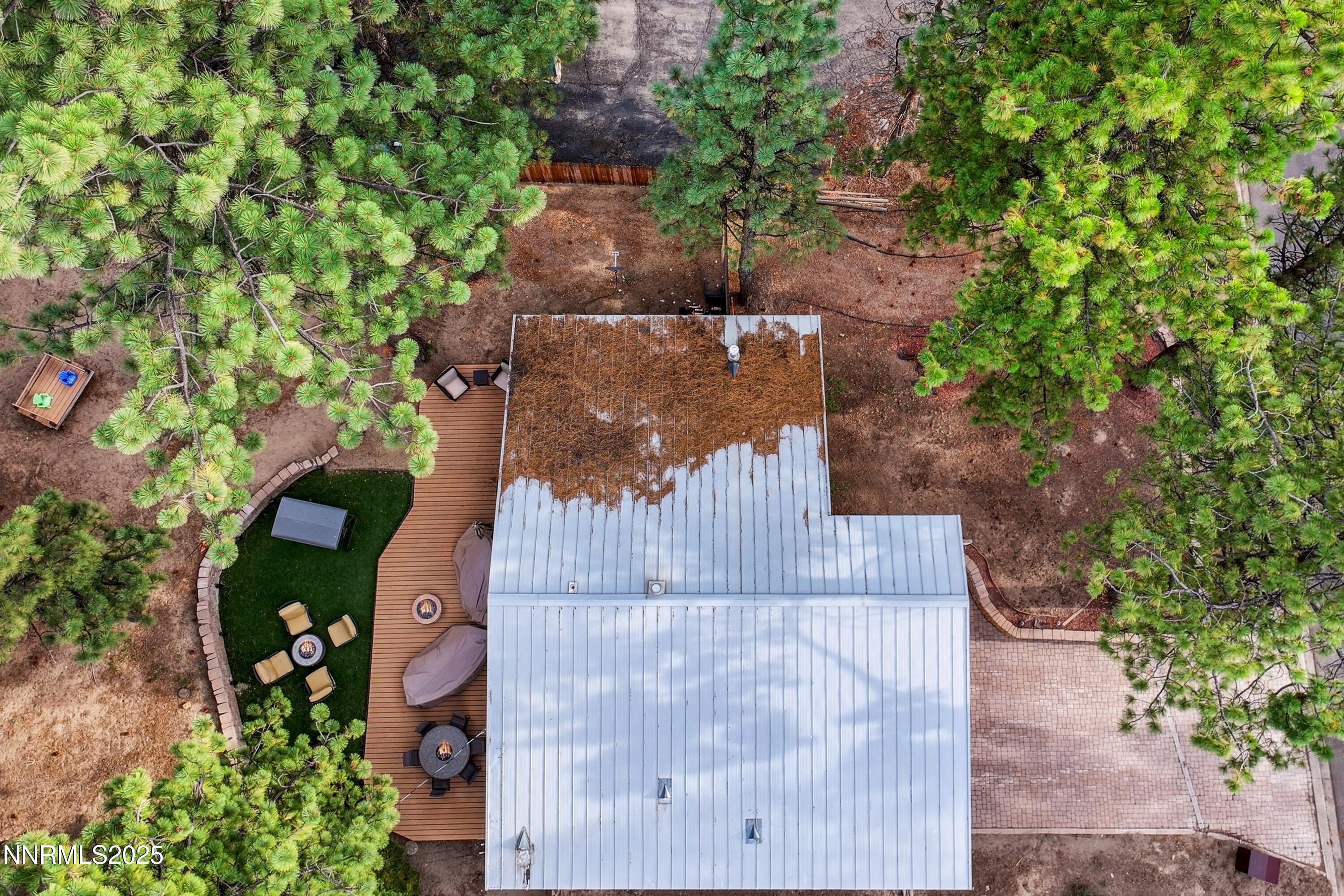 301 Chimney Rock Road Stateline, NV 89449 - Photo 32 of 38 an aerial view of residential house with outdoor space