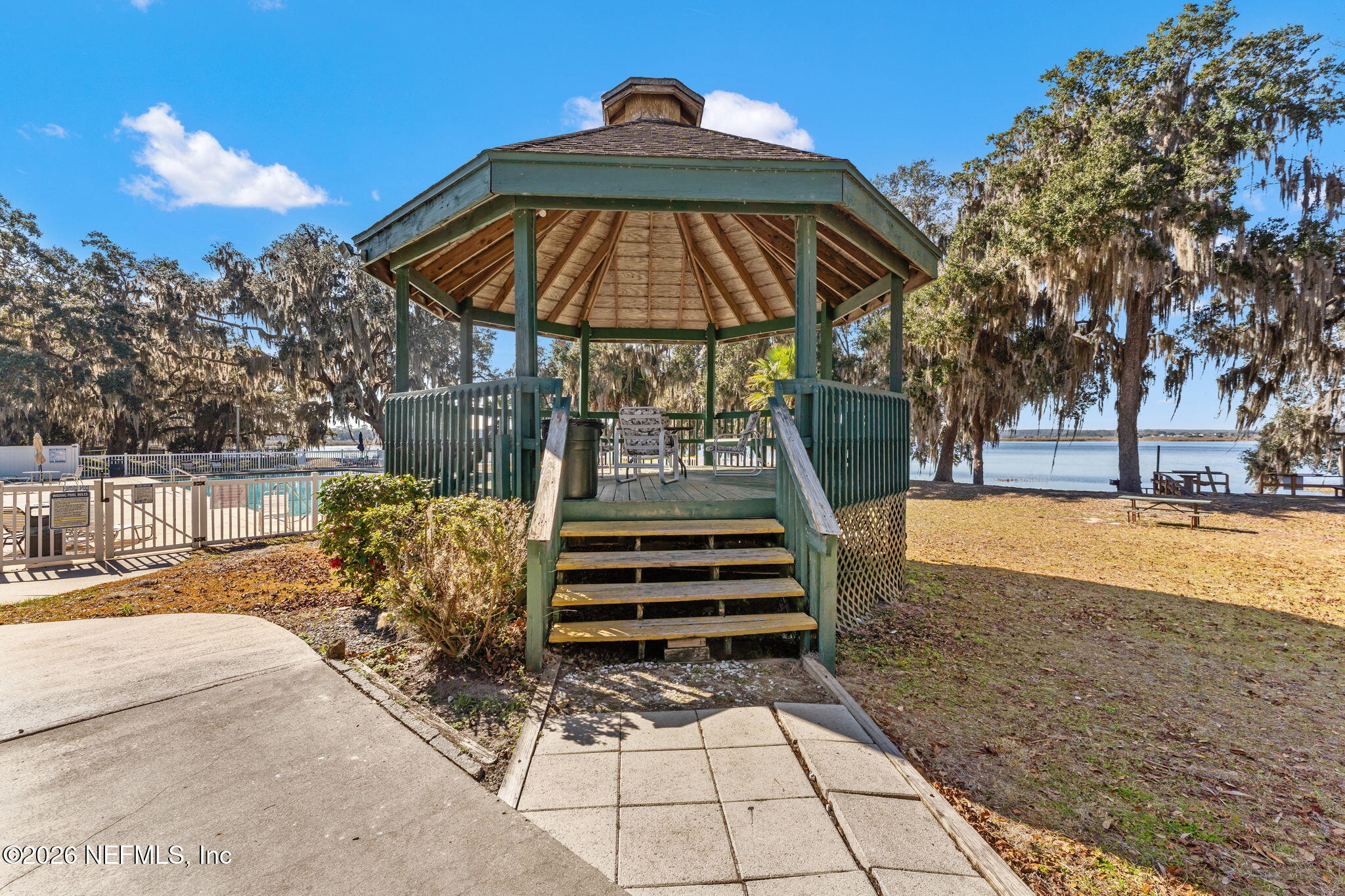 14195 Northeast 252nd Ct Road, Unit 109 Salt Springs, FL 32134 - Photo 23 of 29 gazebo at lake lodge