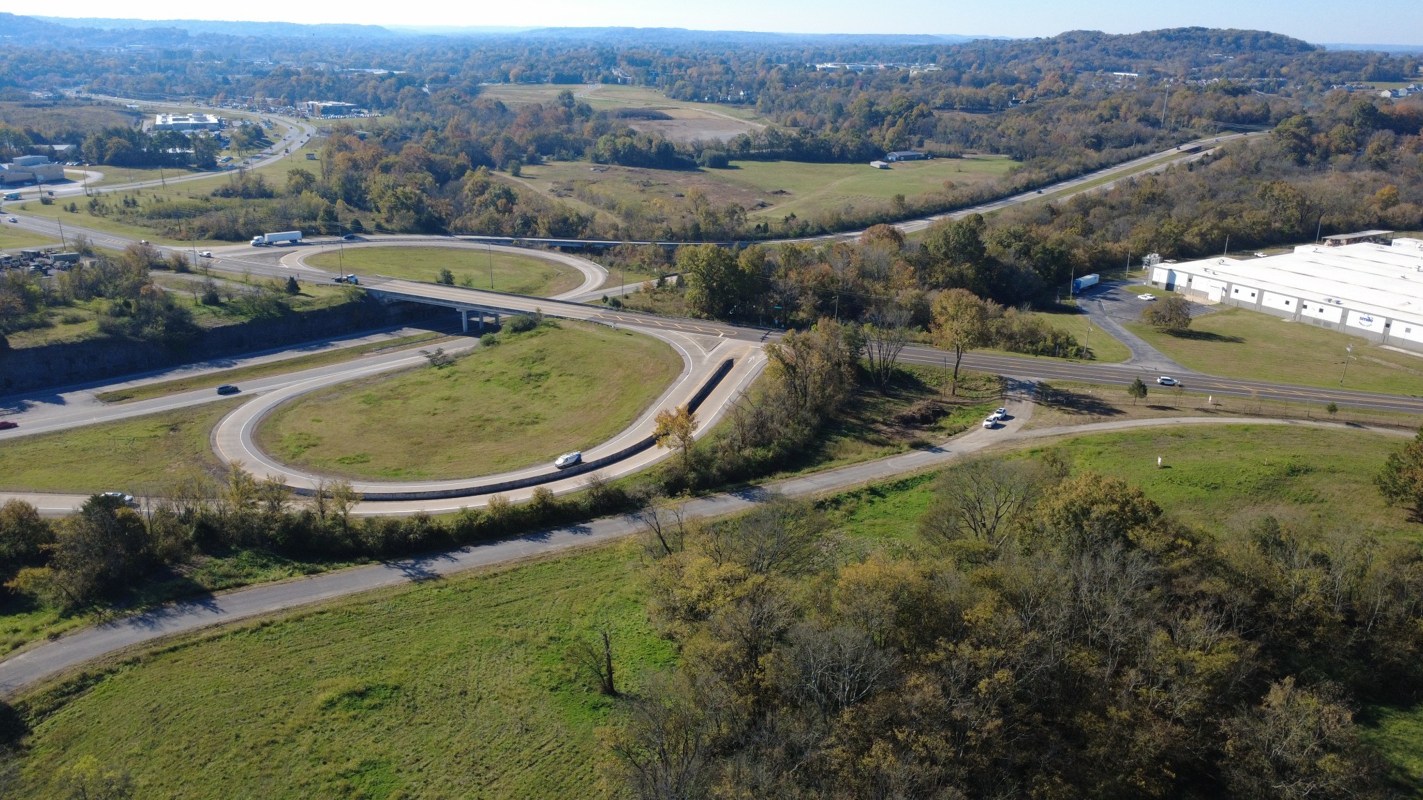 0 Industrial Park Road Columbia, TN 38401 - Photo 6 of 13 an aerial view of a house with outdoor space