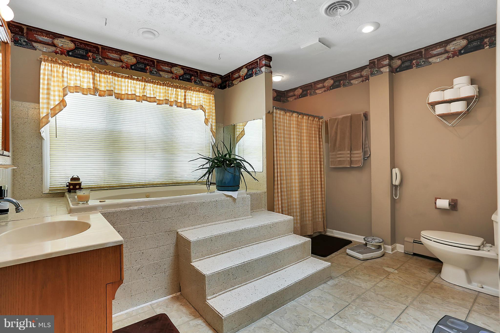 10852 Garrison Hollow Road Clear Spring, MD 21722 - Photo 23 of 30 a bathroom with a sink toilet and shower