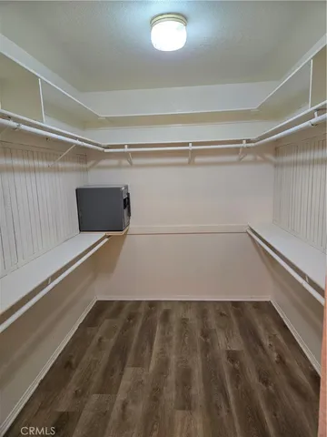a view of walk in closet