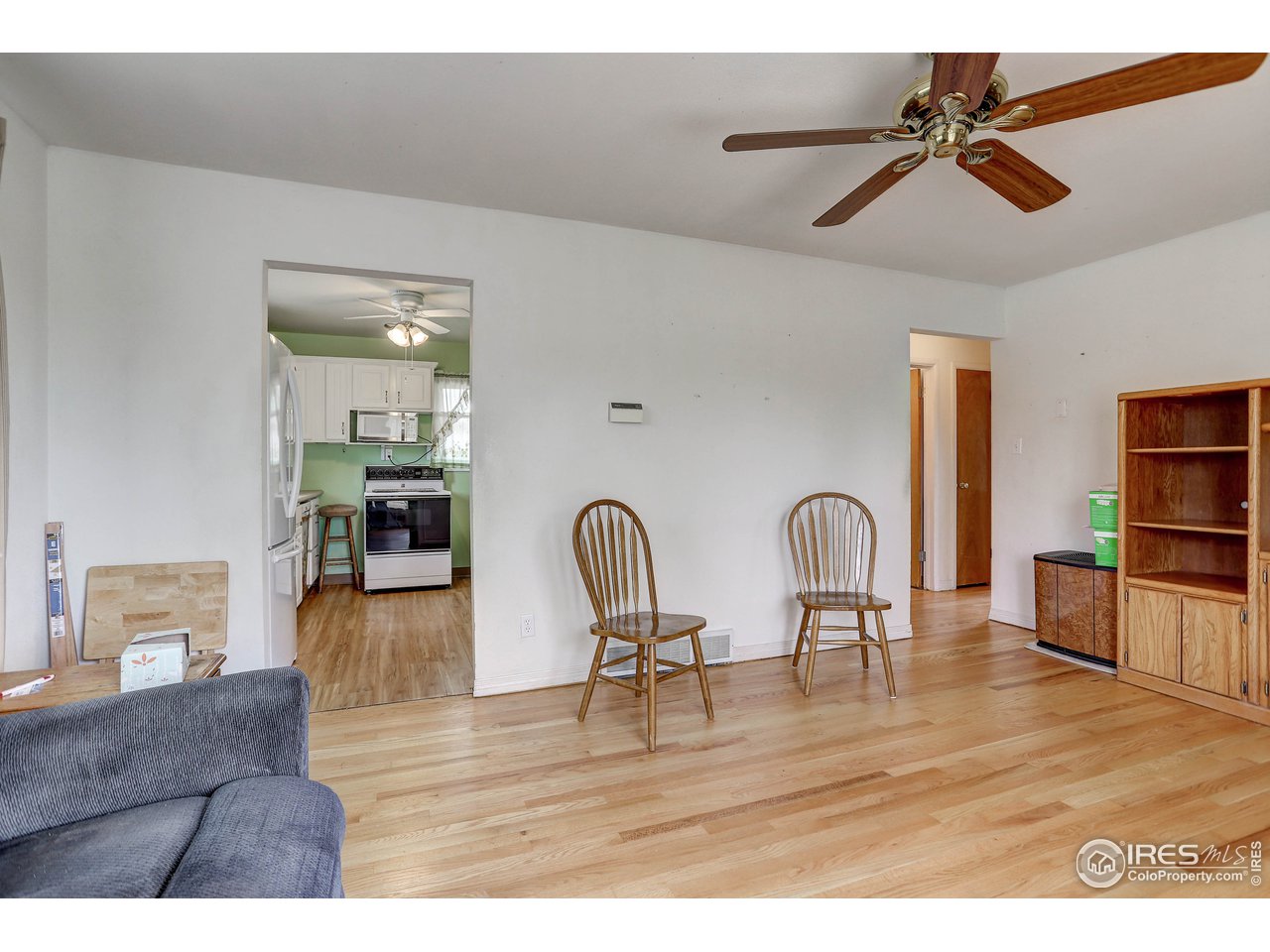 7100 Raritan Street Denver, CO 80221 - Photo 6 of 24 Livingroom into kitchen