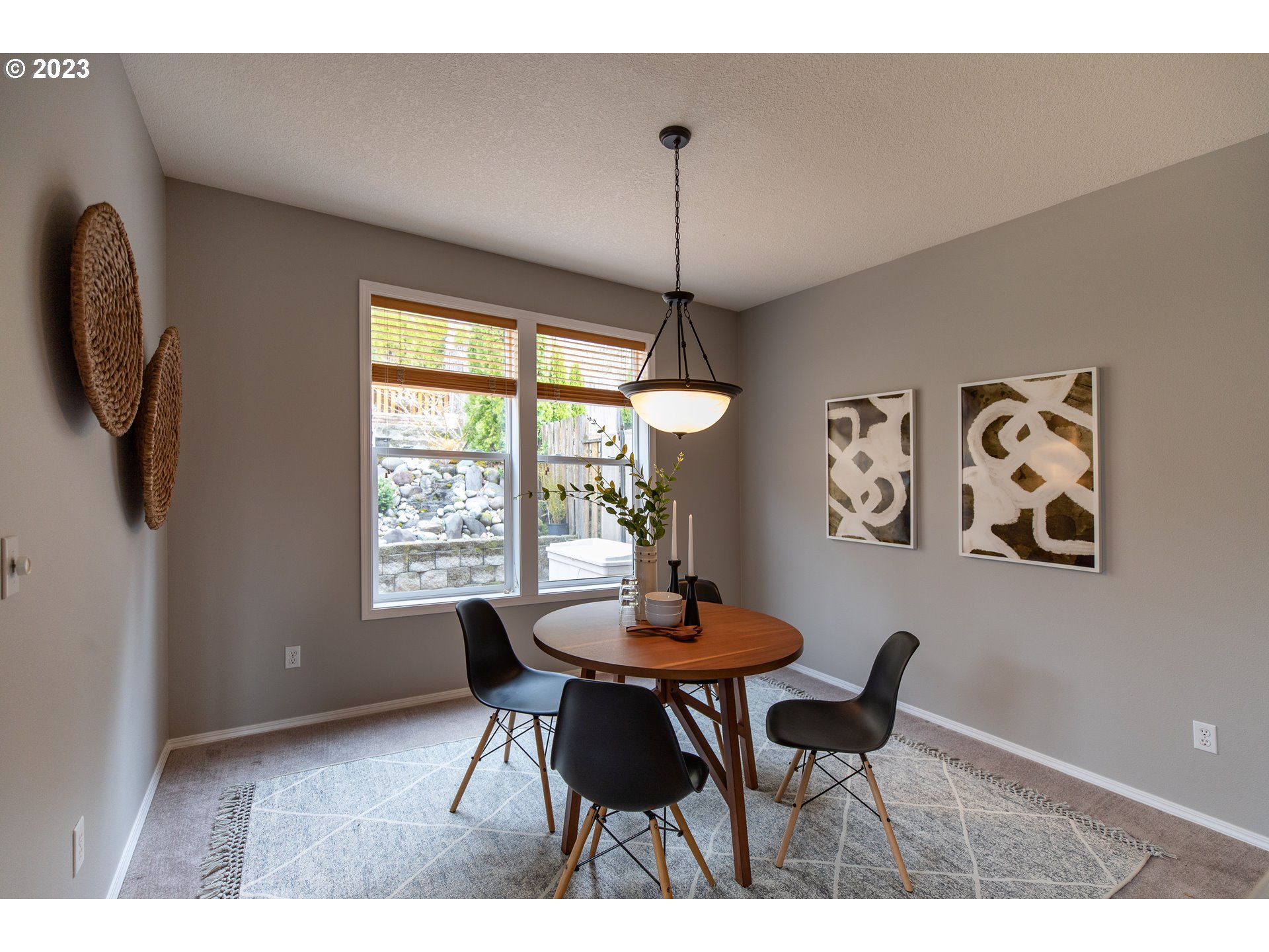 2399 Southwest Border Way Gresham, OR 97080 - Photo 15 of 48 a view of a dining room with furniture window and outside view