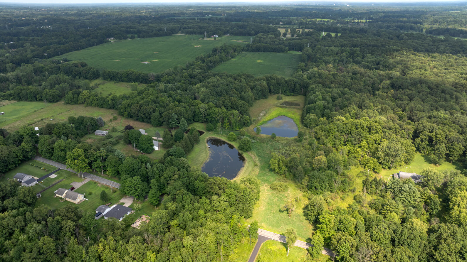 4475 North Sandstone Road Parma, MI 49269 - Photo 42 of 76 4475 N. Sandstone Rd Parma MI (Aerial) -
