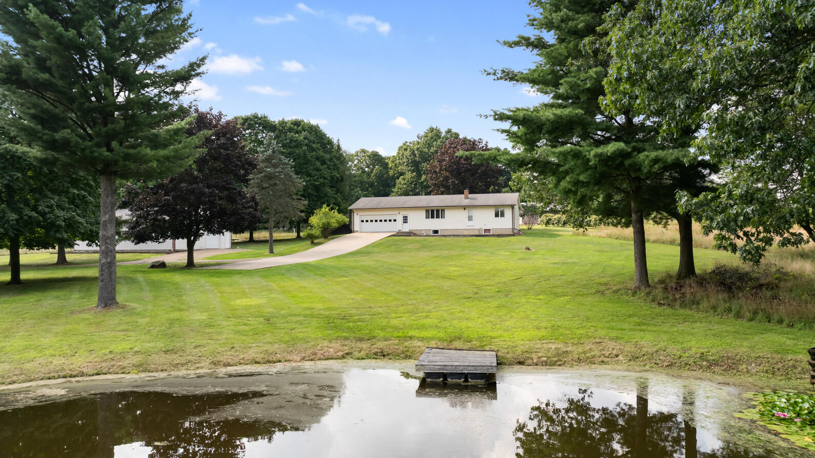 4475 North Sandstone Road Parma, MI 49269 - Photo 47 of 76 4475 N. Sandstone Rd Parma MI (Aerial) -