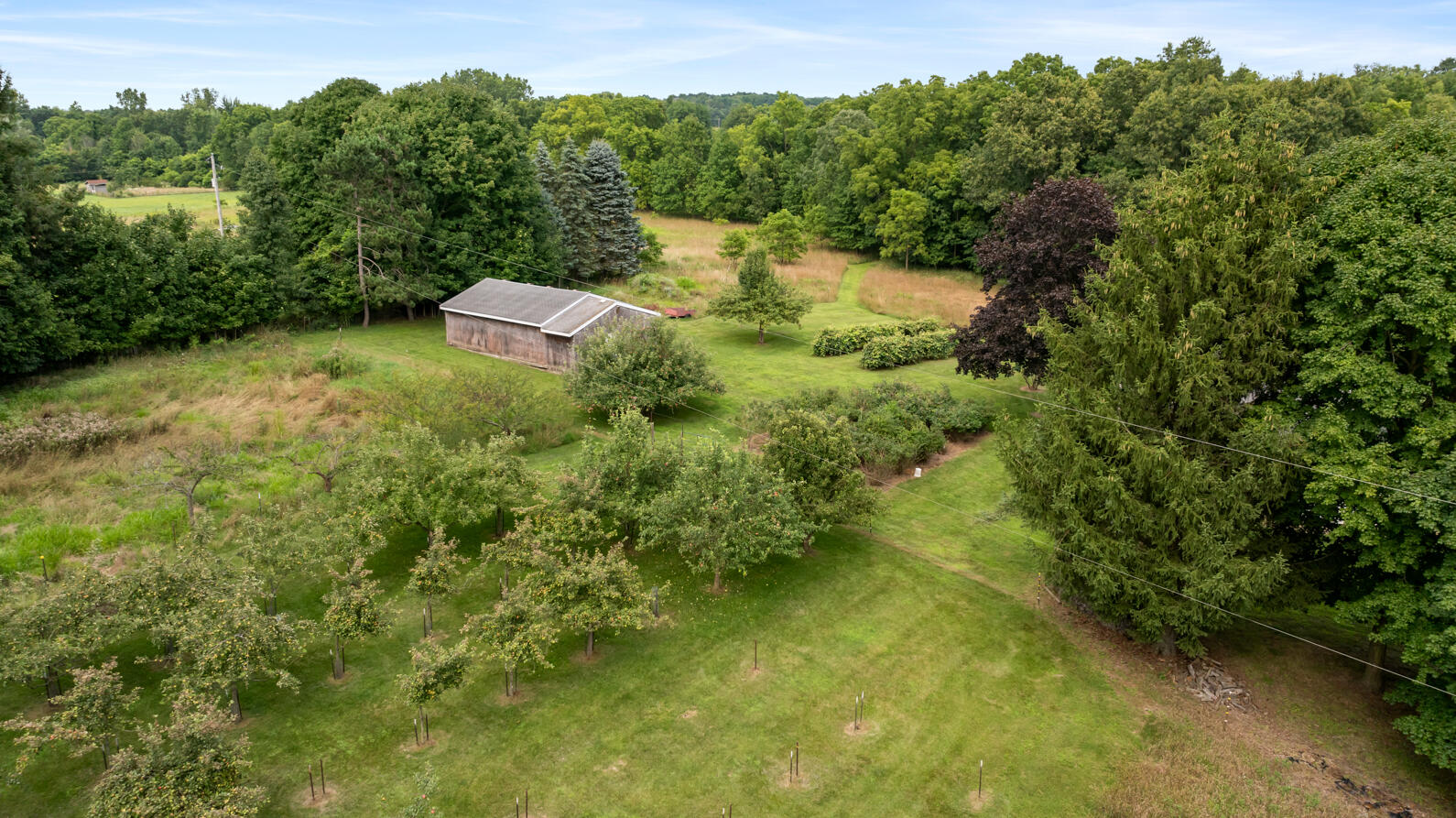 4475 North Sandstone Road Parma, MI 49269 - Photo 69 of 76 4475 N. Sandstone Rd Parma MI (Aerial) -
