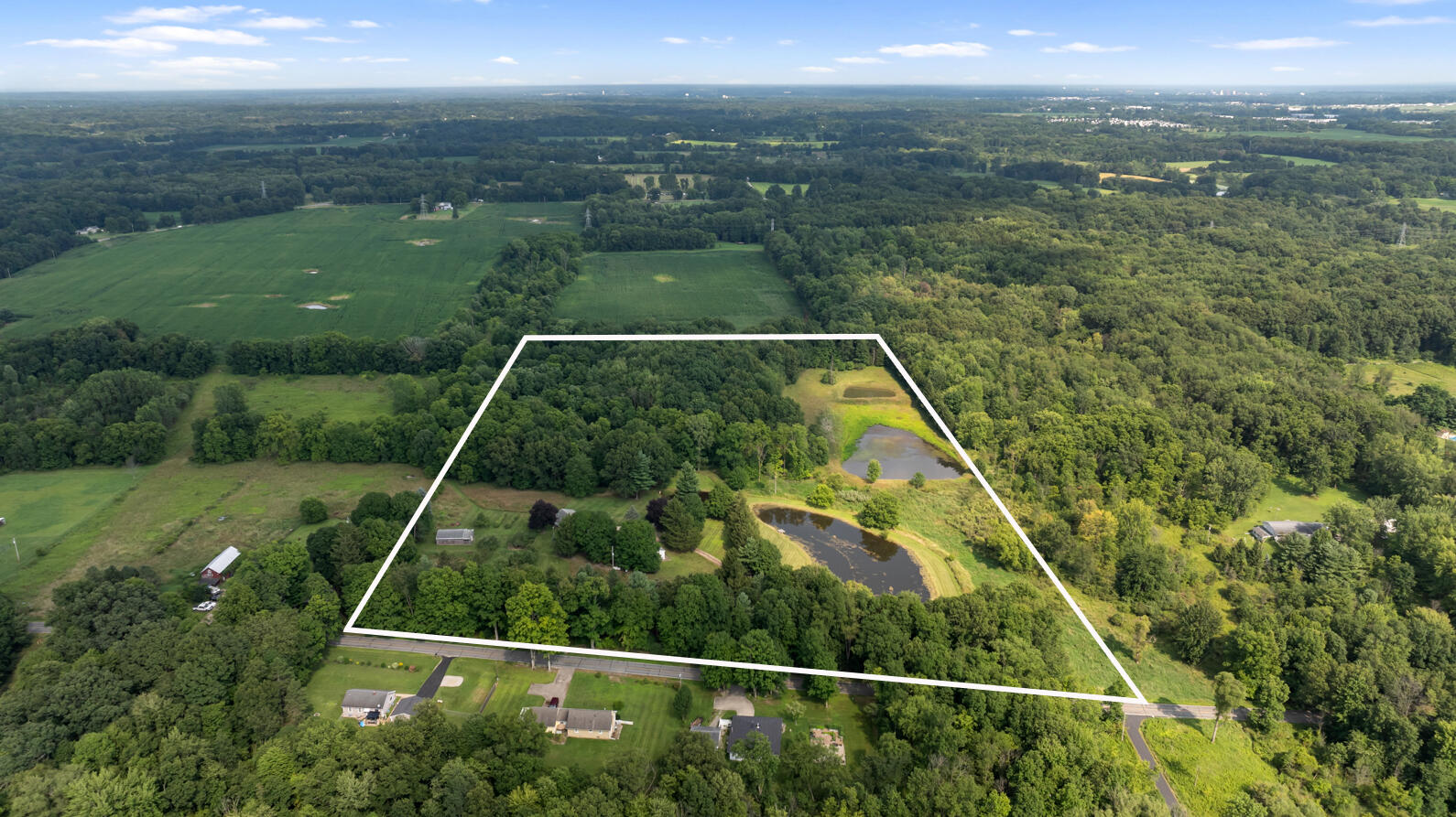 4475 North Sandstone Road Parma, MI 49269 - Photo 74 of 76 4475 N. Sandstone Rd Parma MI (Aerial) -