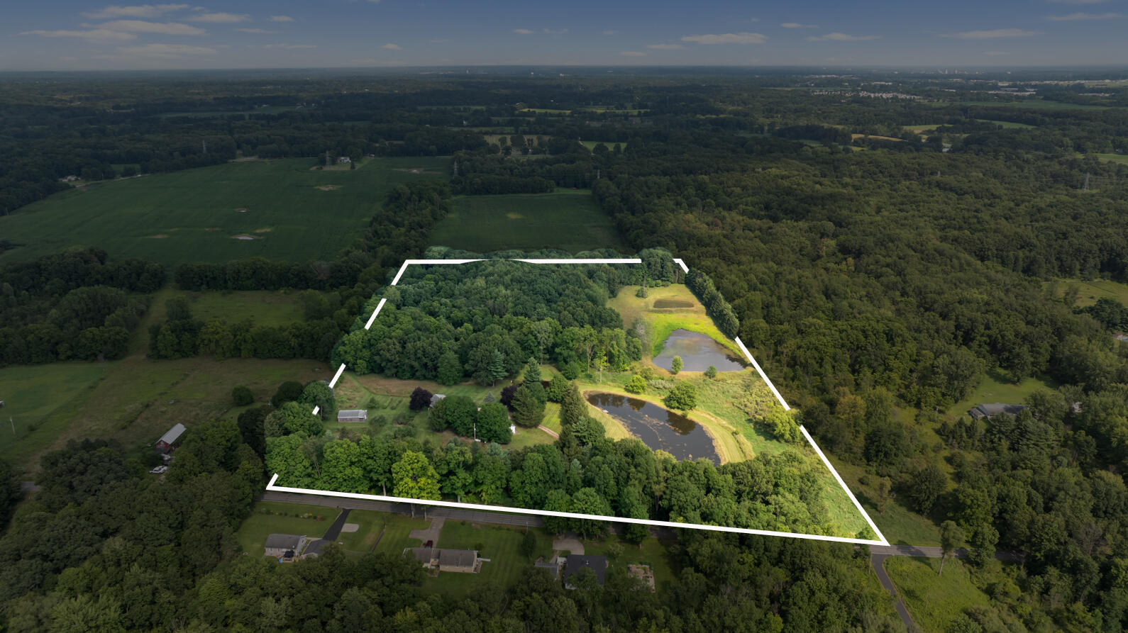 4475 North Sandstone Road Parma, MI 49269 - Photo 75 of 76 4475 N. Sandstone Rd Parma MI (Aerial) -
