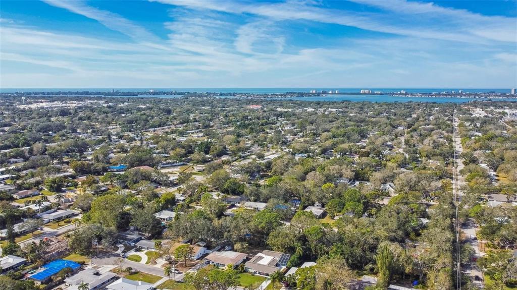2042 Craft Lane Sarasota, FL 34239 - Photo 46 of 100 an aerial view of a city