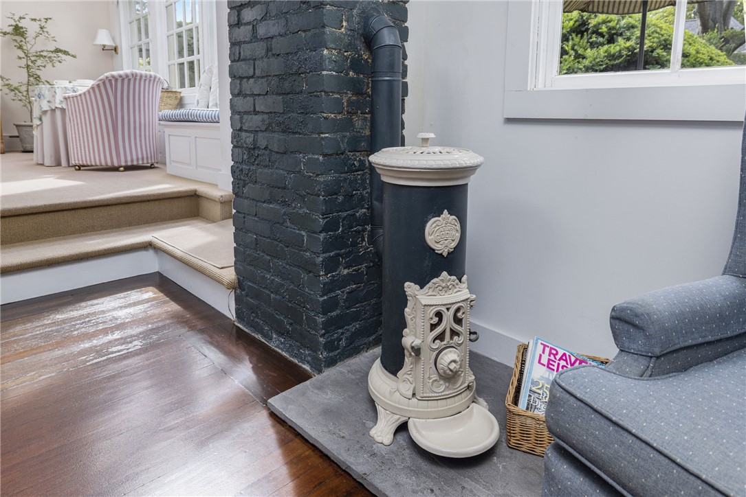 37 Continental Drive Middletown, RI 02842 - Photo 8 of 50 Godin coal or wood burning stove.