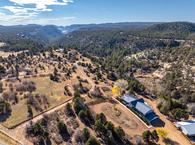 6 South N Frk Road Orderville, UT 84758 - Photo 25 of 68 Aerial overview of property's location featuring a mountain backdrop