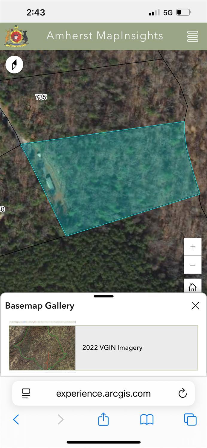 0 Blue Ridge Lane Monroe, VA 24574 - Photo 2 of 2 a black and white photo of a garden