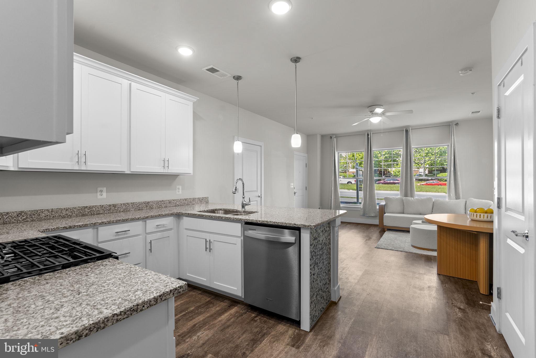 9610 Fields Road, Unit 9610 Gaithersburg, MD 20878 - Photo 12 of 29 Kitchen Open to Living Room
