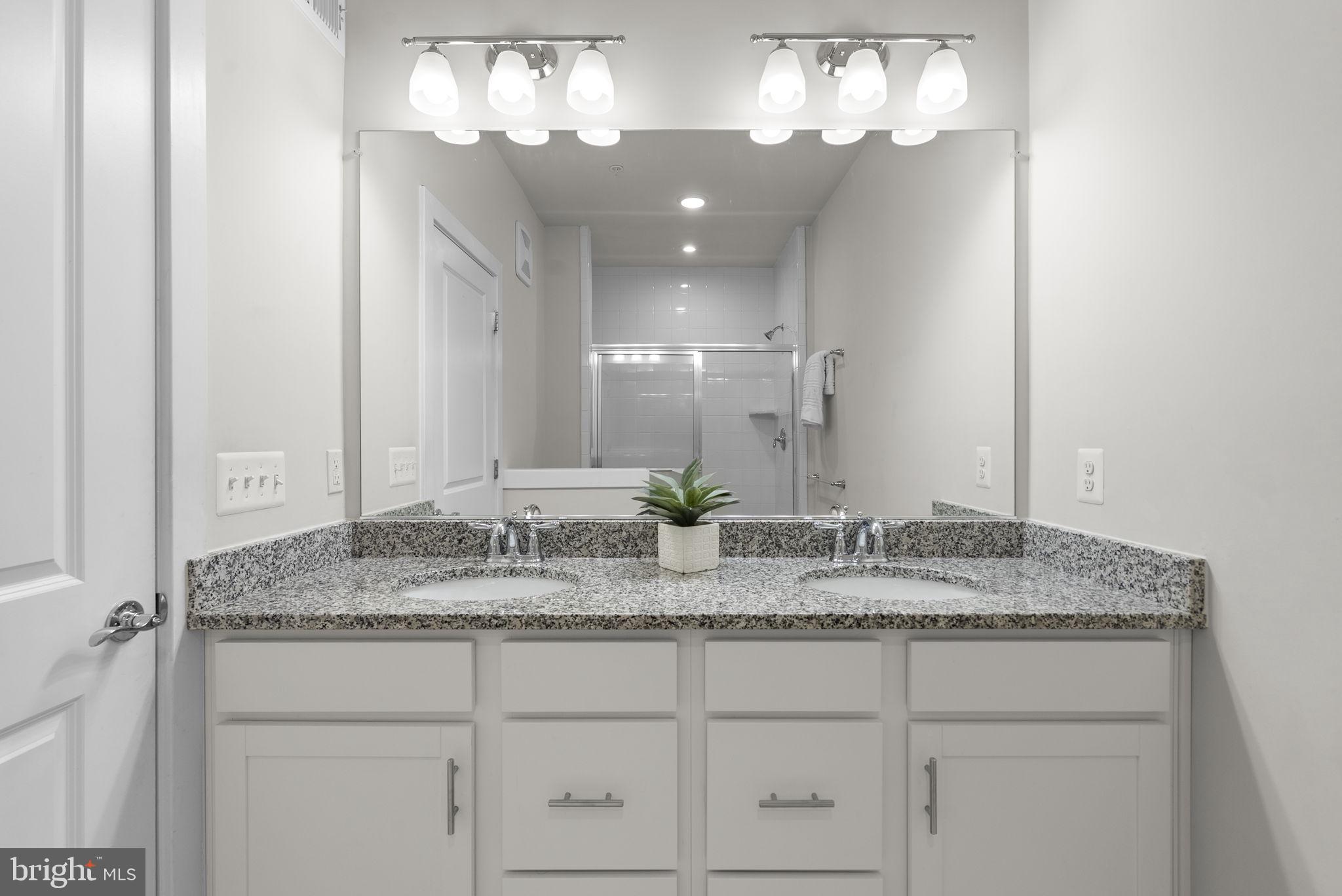 9610 Fields Road, Unit 9610 Gaithersburg, MD 20878 - Photo 18 of 29 Primary Luxury Bathroom with Double Sinks