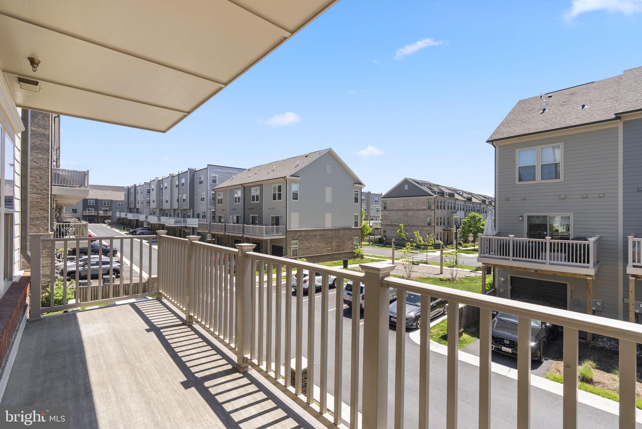 9610 Fields Road, Unit 9610 Gaithersburg, MD 20878 - Photo 26 of 29 Private Balcony