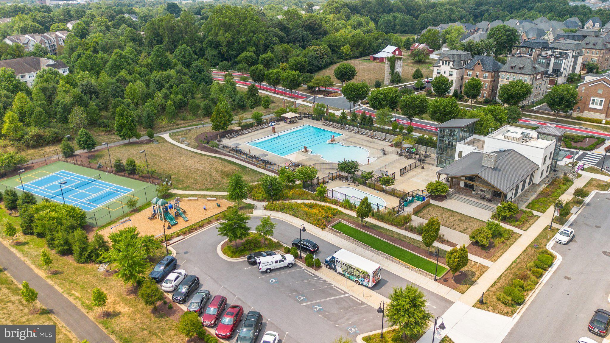 9610 Fields Road, Unit 9610 Gaithersburg, MD 20878 - Photo 29 of 29 Community Pool, Clubhouse, Park, & Courts