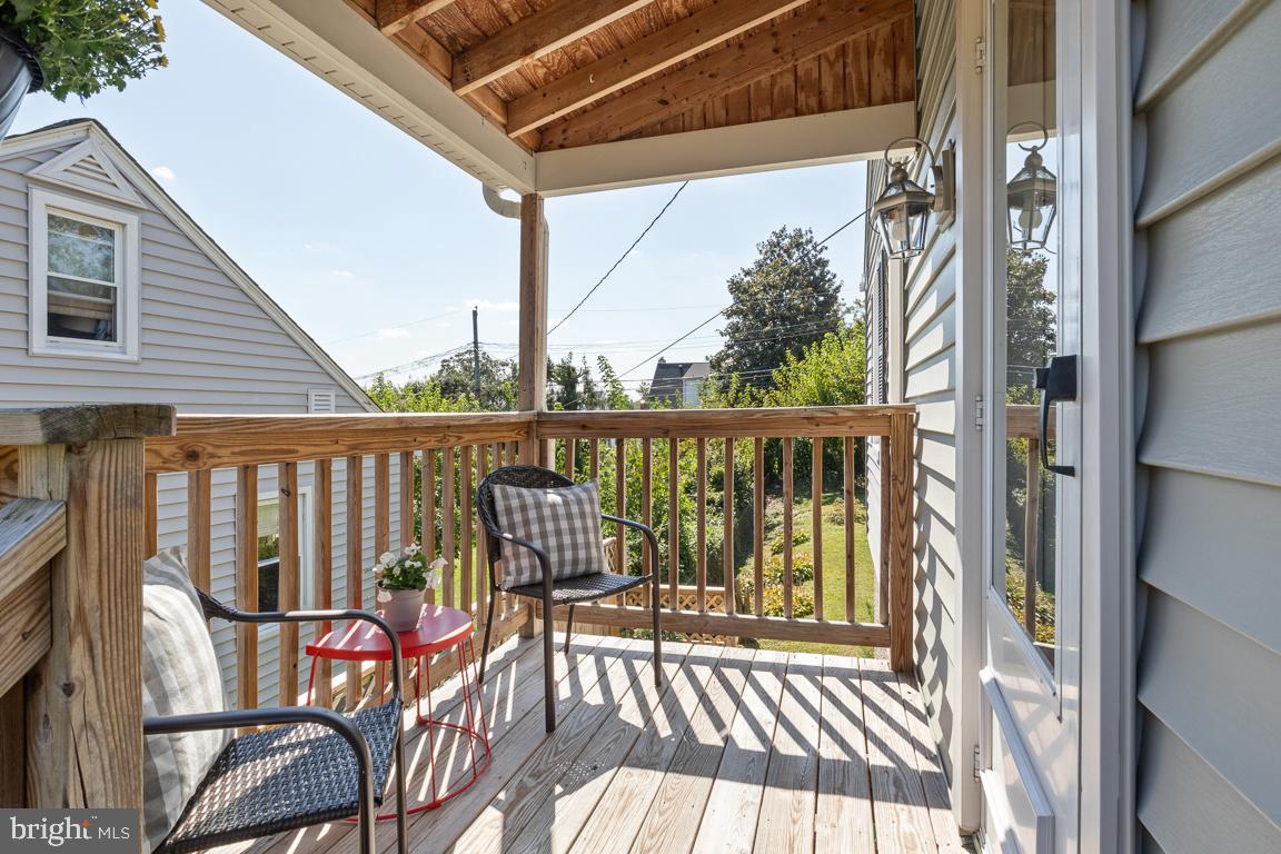 2903 Church Road Parkville, MD 21234 - Photo 28 of 37 a view of a balcony with chairs