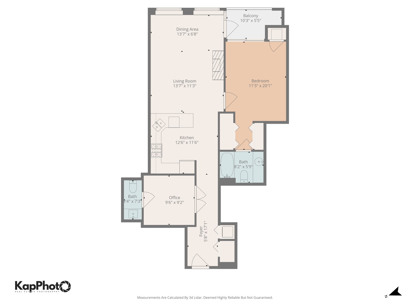 1212 North Wells Street, Unit 303 Chicago, IL 60610 - Photo 22 of 22 a picture of a floor plan