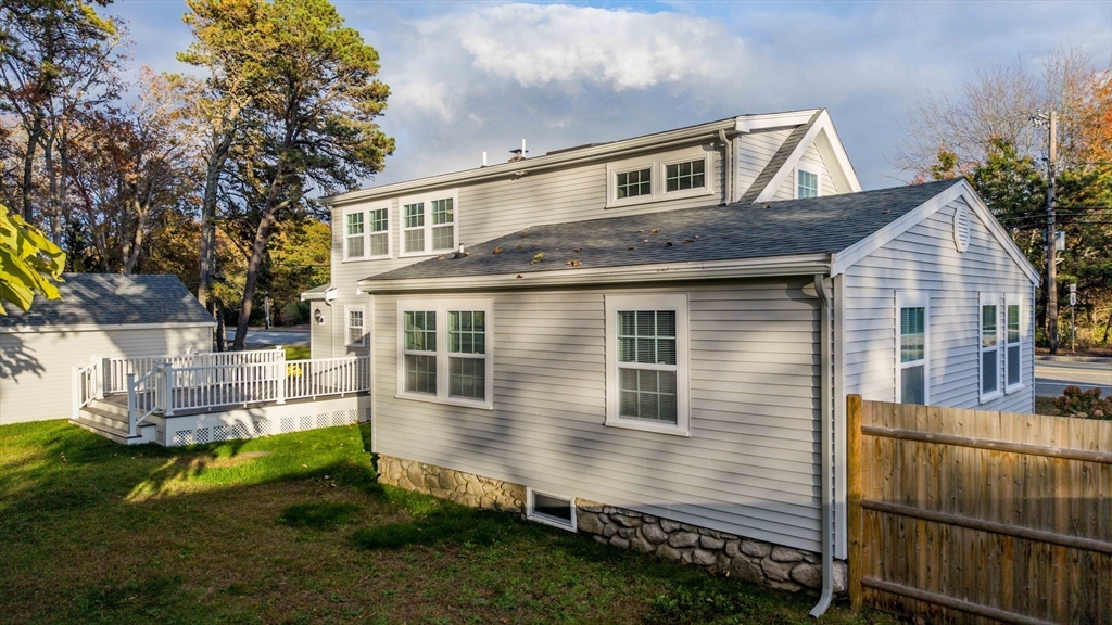 245 Wareham Road Marion, MA 02738 - Photo 40 of 42 a front view of house with yard