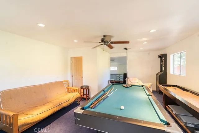 front view of a house with a trees