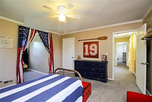 104 Ridgewood Road Franklin, TN 37064 - Photo 15 of 20 Another view of this great bedroom. The secondary bedrooms upstairs both have so much natural light with windows on the front and back.