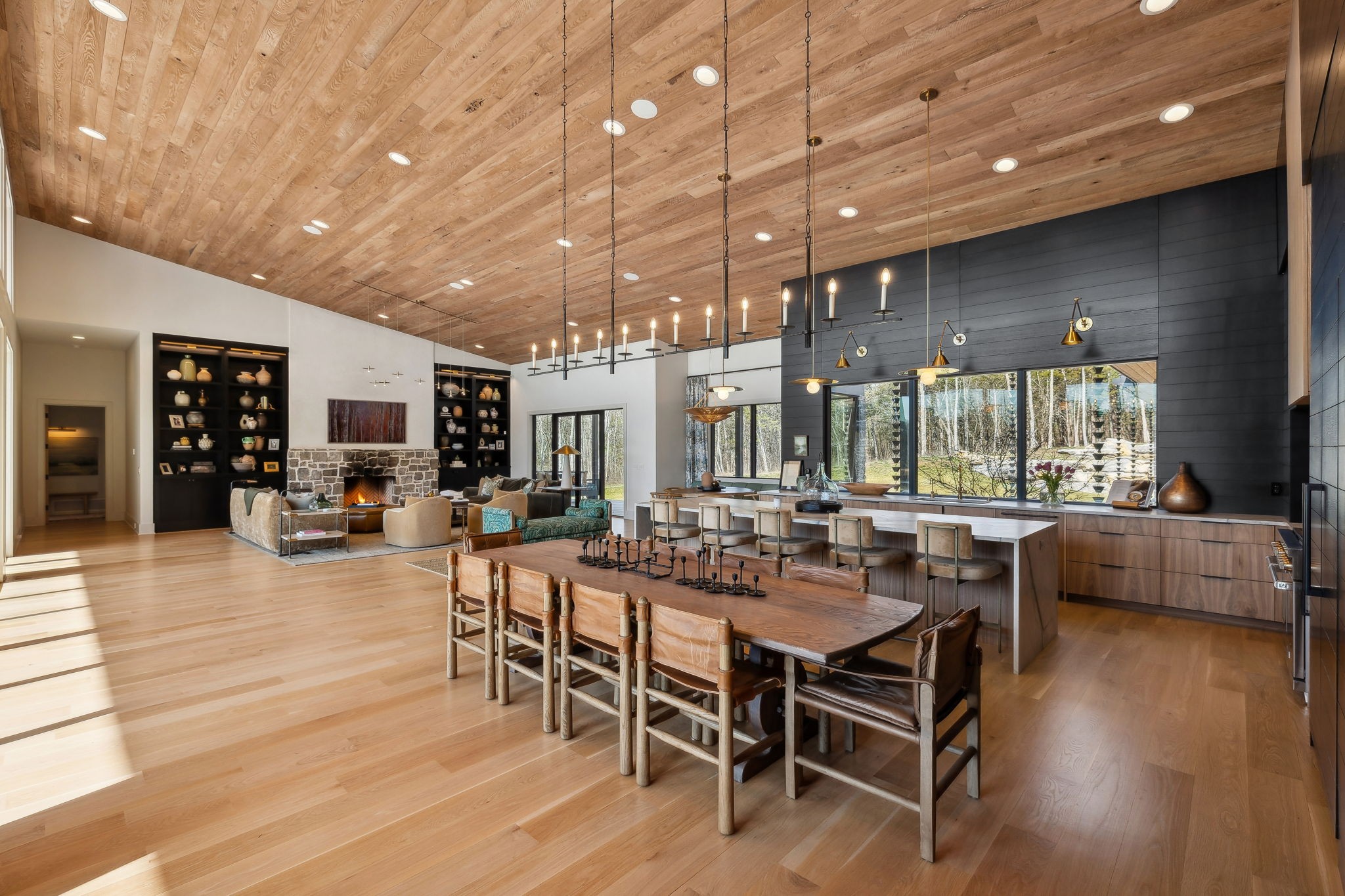 4640 Murfreesboro Road Franklin, TN 37067 - Photo 15 of 79 a view of a dining area with furniture and wooden floor