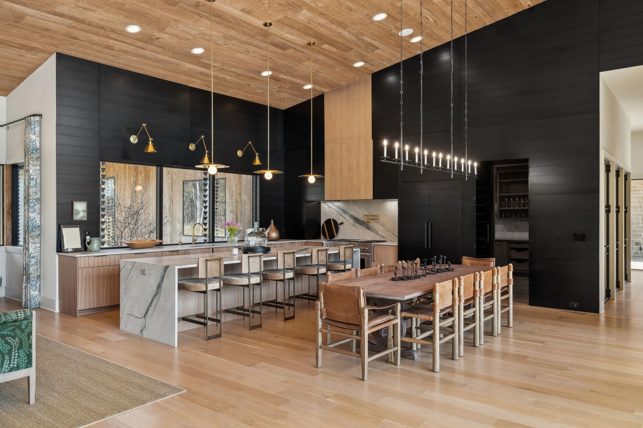 4640 Murfreesboro Road Franklin, TN 37067 - Photo 16 of 79 a view of a dining room with furniture window and wooden floor