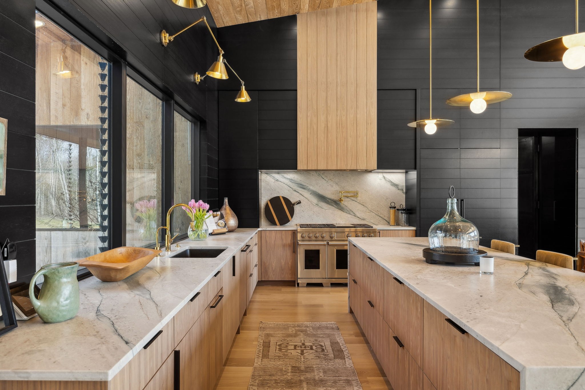 4640 Murfreesboro Road Franklin, TN 37067 - Photo 21 of 79 a kitchen with stainless steel appliances granite countertop a sink and stove