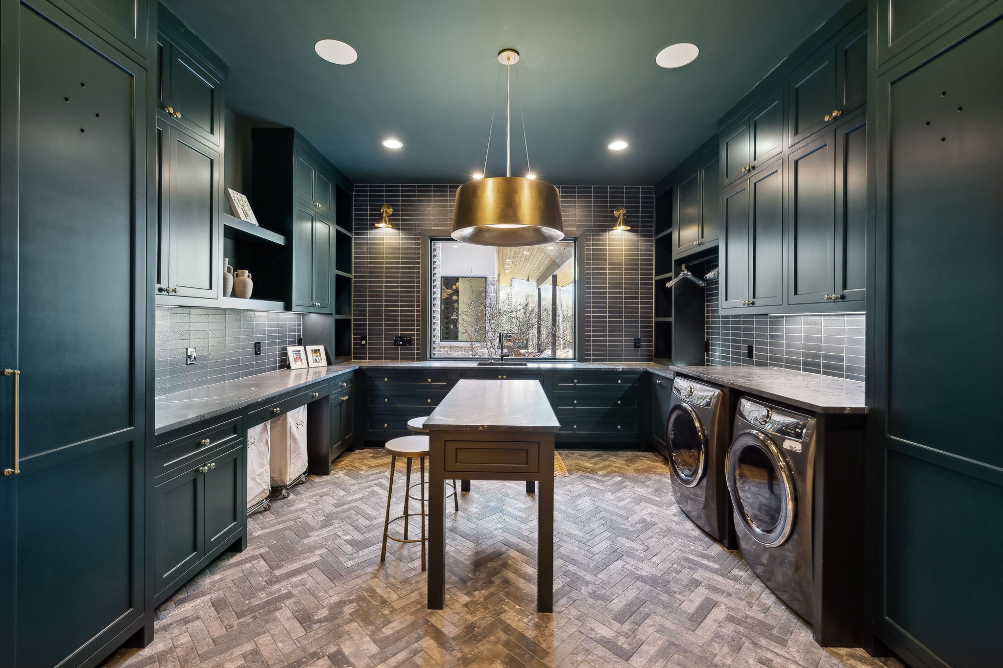 4640 Murfreesboro Road Franklin, TN 37067 - Photo 60 of 79 a kitchen with kitchen island granite countertop lots of counter top space cabinets and stainless steel appliances